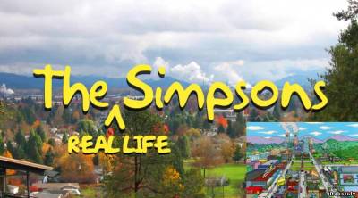Kā Simpsonu pilsēta Springfilda izskatās reālajā dzīvē. FOTO